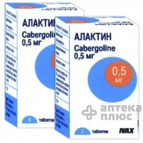 Алактин таблетки 0 №5 мг
