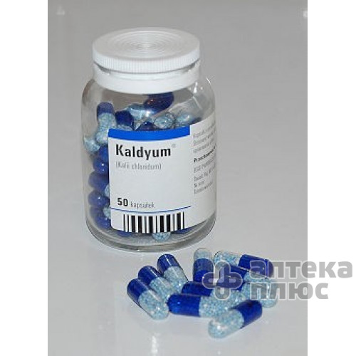 Кальдиум капсулы пролонг. 600 мг флакон №50