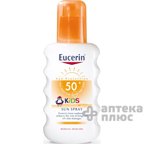 Еуцерін спрей сонцезахисний для дітей SPF-50 200 мл
