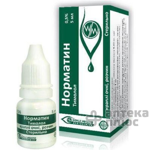 Норматин крап. оч. 0 №5% флакон-крапел. 5 мл