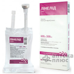 Лінелід розчин для інфузій 0 №2% контейн. 300 мл