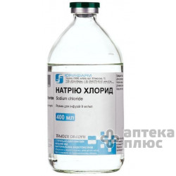 Натрия Хлорид раствор для инфузий 0,9% бут. 400 мл