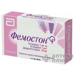 Фемостон таблетки п/о 1 мг + 10 мг №56