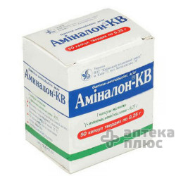 Аминалон капсулы тверд. 250 мг №50