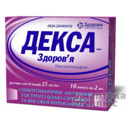 Декса раствор для инъекций 25 мг/мл ампулы 2 мл №10