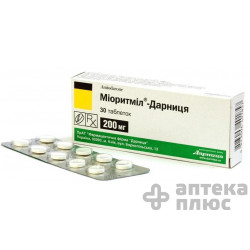 Міоритміл таблетки 200 мг №30