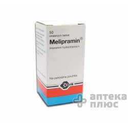 Мелипрамин таблетки п/о 25 мг №50